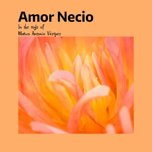 Karaoke Amor Necio by Marco Antonio Vázquez — sing along with lyrics on Singa