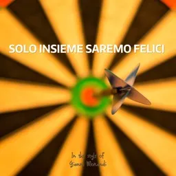 Cover art for Solo Insieme Saremo Felici - Gianni Morandi karaoke version