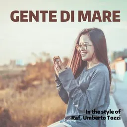 Karaokekappaleen Gente di mare - Raf,Umberto Tozzi kansikuva