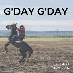 Cover art for G'day G'day - Slim Dusty karaoke version