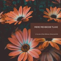 Omslagsbild för Mere Mehboob Tujhe - Mere Mehboob,Mohammad Rafi karaokeversion
