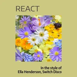 Cover art for React - Ella Henderson,Switch Disco karaoke version