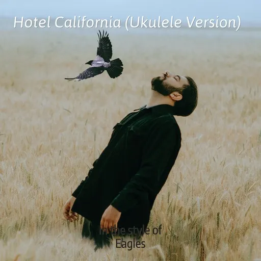 Karaoke Hotel California (Ukulele Version) esittäjältä Eagles — laula mukana sanoituksilla Singassa