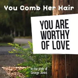 Cover art for You Comb Her Hair - George Jones karaoke version