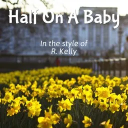 Cover art for Half On A Baby - R. Kelly karaoke version