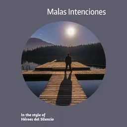 Omslagsbild för Malas Intenciones - Héroes del Silencio karaokeversion