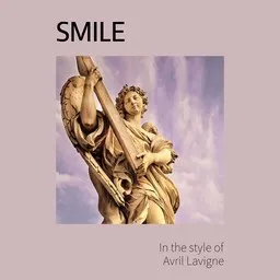 Cover art for Smile - Avril Lavigne karaoke version