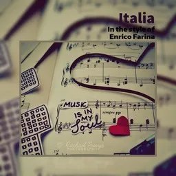 Cover art for Italia - Enrico Farina karaoke version