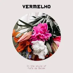 Karaokekappaleen Vermelho - Fafá de Belém kansikuva
