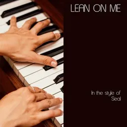 Cover art for Lean On Me - Seal karaoke version