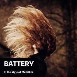 Karaokekappaleen Battery - Metallica kansikuva