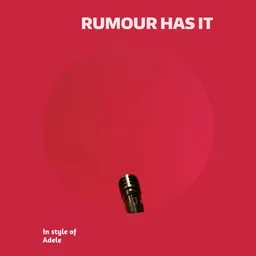 Cover art for Rumour Has It - Adele karaoke version