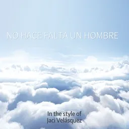 Cover art for No Hace Falta Un Hombre - Jaci Velásquez karaoke version