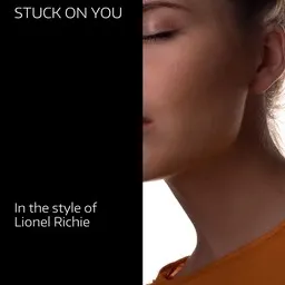 Omslagsbild för Stuck on You - Lionel Richie karaokeversion