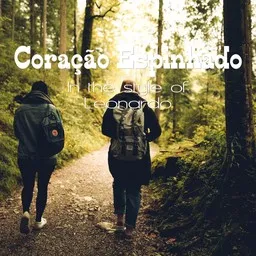 Omslagsbild för Coração Espinhado - Leonardo karaokeversion