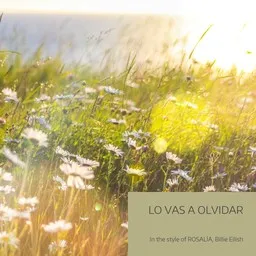 Karaokekappaleen Lo Vas a Olvidar - Billie Eilish,ROSALÍA kansikuva