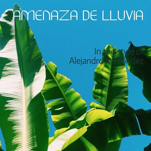 Amenaza De Lluvia - Karaoke
