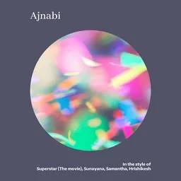 Cover art for Ajnabi - Hrishikesh,Samantha,Sunayana,Superstar (The Movie) karaoke version