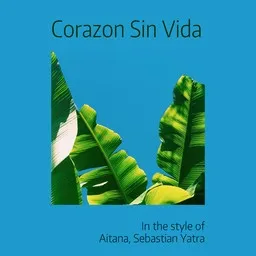 Karaokekappaleen Corazon Sin Vida - Aitana,Sebastian Yatra kansikuva
