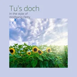 Cover art for Tu's doch - Wolfgang Petry karaoke version