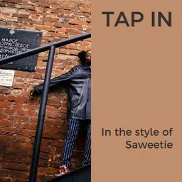 Cover art for Tap In - Saweetie karaoke version