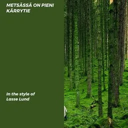 Cover art for Metsässä on pieni kärrytie - Lasse Lund karaoke version
