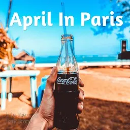 Cover art for April In Paris - Frank Sinatra karaoke version