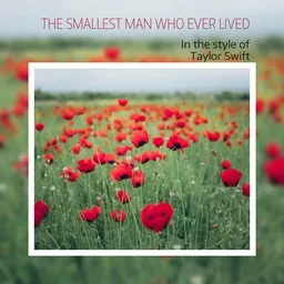 Karaokekappaleen The Smallest Man Who Ever Lived - Taylor Swift kansikuva