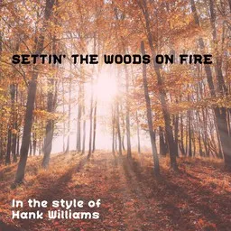 Karaokekappaleen Settin' The Woods On Fire - Hank Williams kansikuva