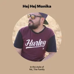 Cover art for Hej Hej Monika - Nic,The Family karaoke version