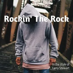 Cover art for Rockin' The Rock - Larry Stewart karaoke version