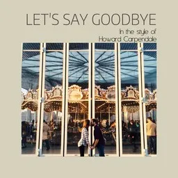 Titelbild für Let's Say Goodbye - Howard Carpendale Karaoke-Version