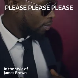 Cover art for Please Please Please - James Brown karaoke version