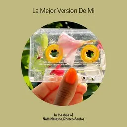 Karaokekappaleen La Mejor Version De Mi - Natti Natasha,Romeo Santos kansikuva