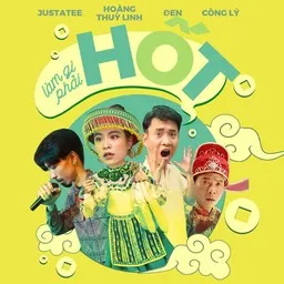 Cover art for Làm Gì Phải Hốt - Đen,Hoàng Thùy Linh,JustaTee karaoke version