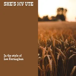 Karaokekappaleen She's My Ute - Lee Kernaghan kansikuva