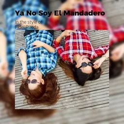 Cover art for Ya No Soy El Mandadero - Fidel Rueda karaoke version