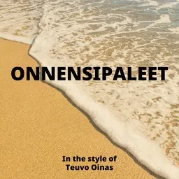 Karaokekappaleen Onnensirpaleet - Teuvo Oinas kansikuva