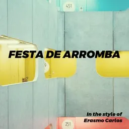 Cover art for Festa De Arromba - Erasmo Carlos karaoke version