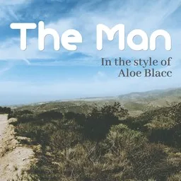 Karaokekappaleen The Man - Aloe Blacc kansikuva