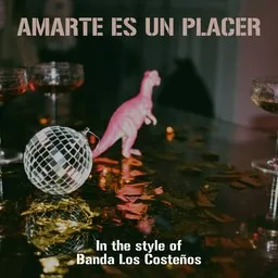 Cover art for Amarte Es Un Placer - Banda Los Costeños karaoke version