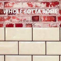 Cover art for Whole Lotta Rosie - AC/DC karaoke version