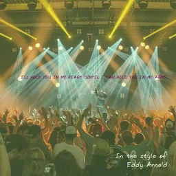 Titelbild für I'll Hold You In My Heart (Until I Can Hold You In My Arms) - Eddy Arnold Karaoke-Version