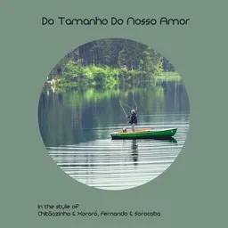 Cover art for Do Tamanho Do Nosso Amor - Chitãozinho & Xororó,Fernando & Sorocaba karaoke version