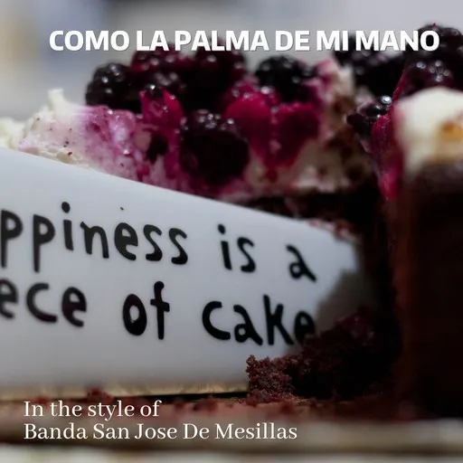 Karaoke Como La Palma De Mi Mano by Banda San Jose De Mesillas — sing along with lyrics on Singa