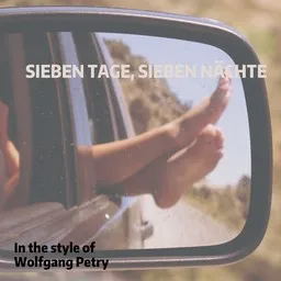 Cover art for Sieben tage, sieben nächte - Wolfgang Petry karaoke version