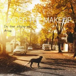 Cover art for Under The Makeup - A-ha karaoke version