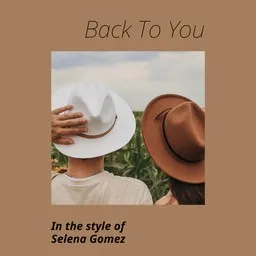 Karaokekappaleen Back To You - Selena Gomez kansikuva