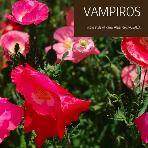 Karaoke Vampiros esittäjältä Rauw Alejandro, ROSALÍA — laula mukana sanoituksilla Singassa