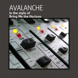Omslagsbild för Avalanche - Bring Me the Horizon karaokeversion